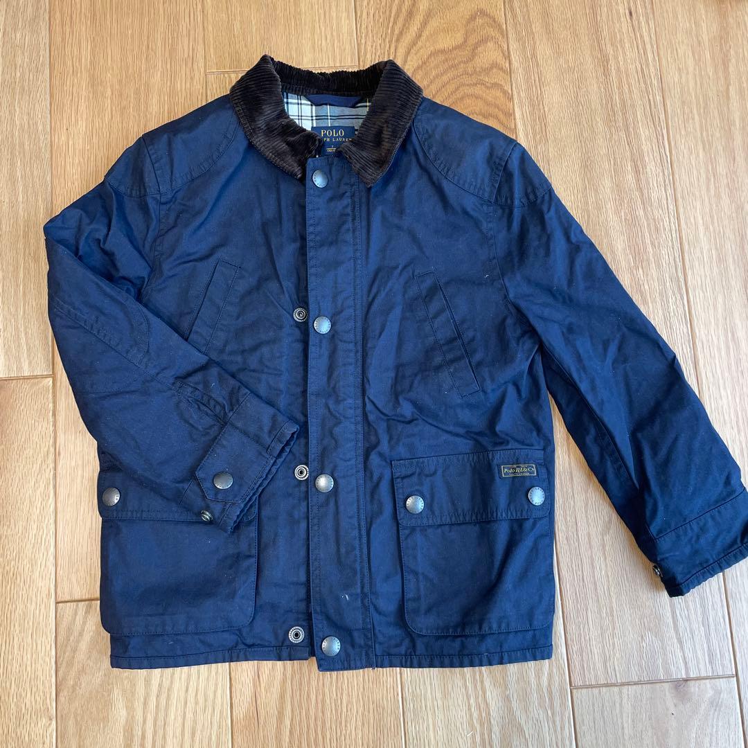 【未使用タグ付き新品】ポロラルフローレン　ベスト付きジャケット　130