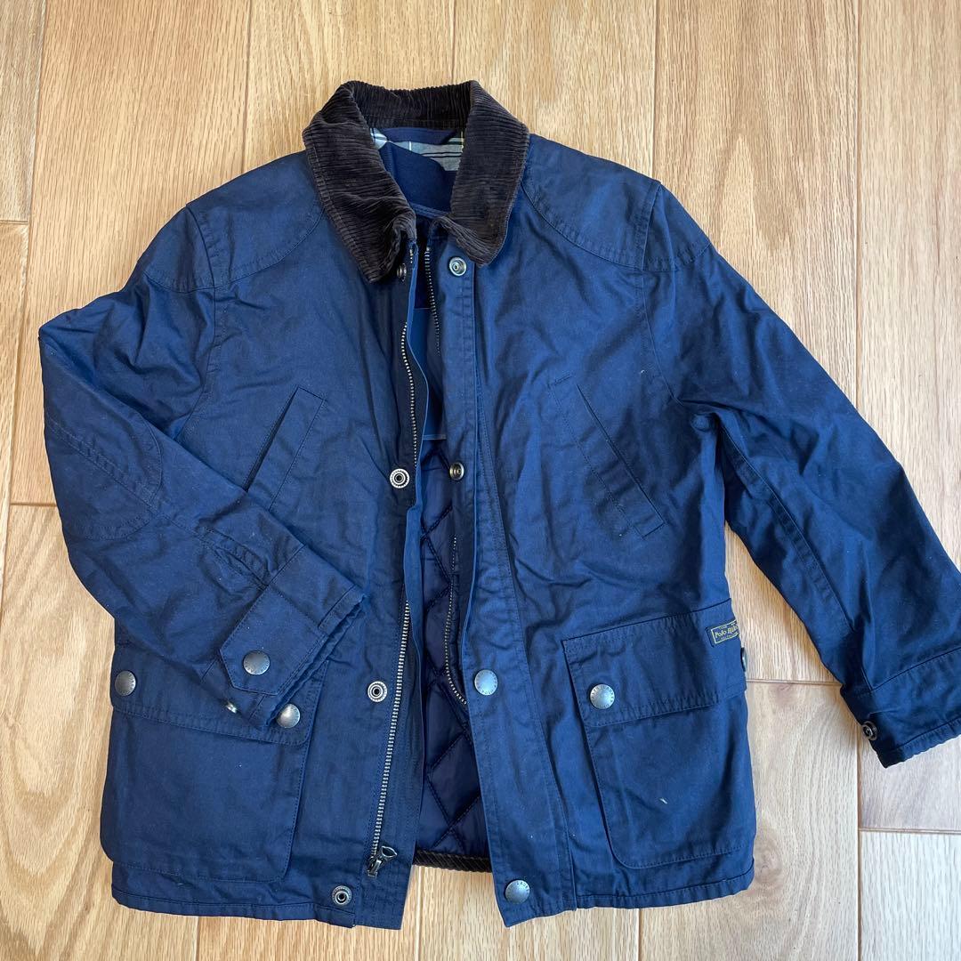 【未使用タグ付き新品】ポロラルフローレン　ベスト付きジャケット　130