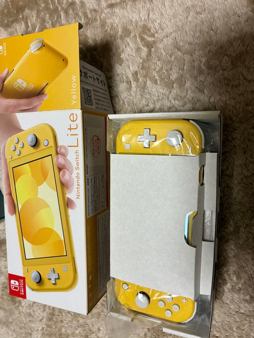 Nintendo Switch Lite イエロー 本体　ジャンク