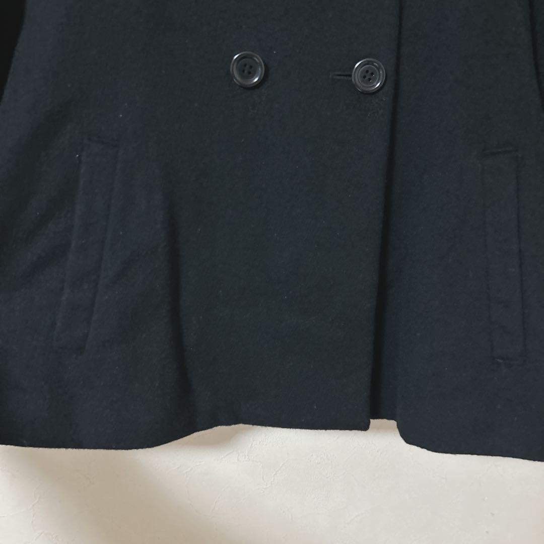 ANAYI アナイ アンゴラ混 ショートコート ブルーフォックスファー 36