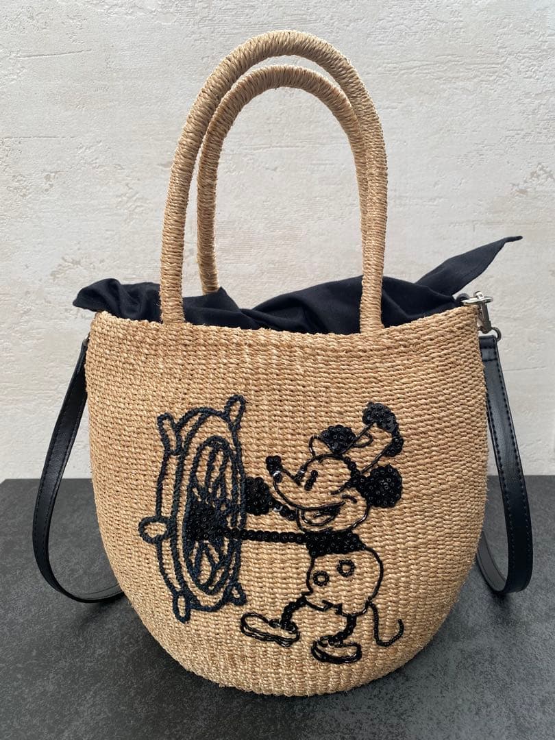 【selva secreta】Mickey Mouse basket bag