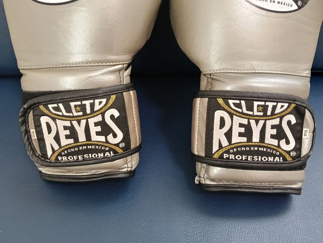 CLETO REYES プロフェッショナル ボクシンググローブ シルバー