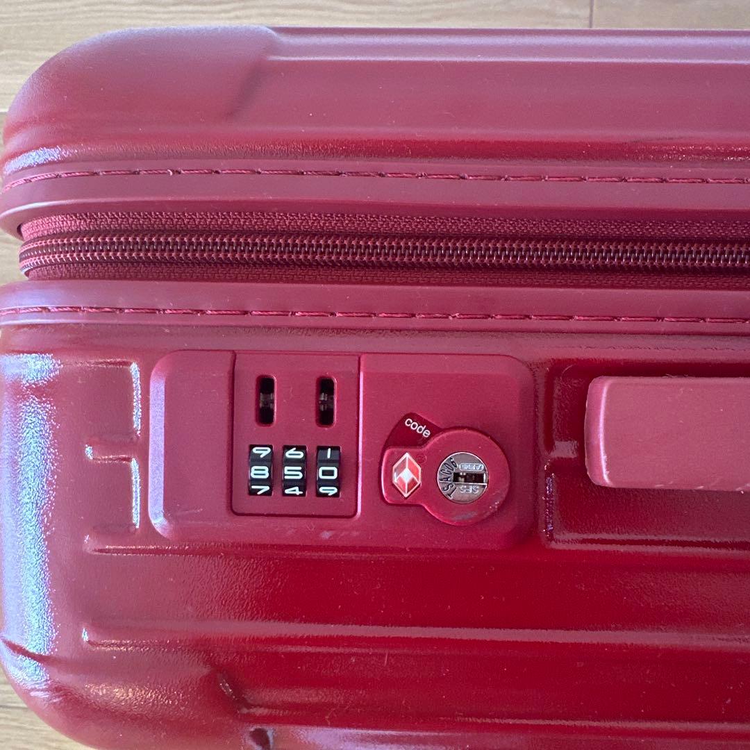 【美品】RIMOWA リモワ サルサ 35Lレッド キャリーケース