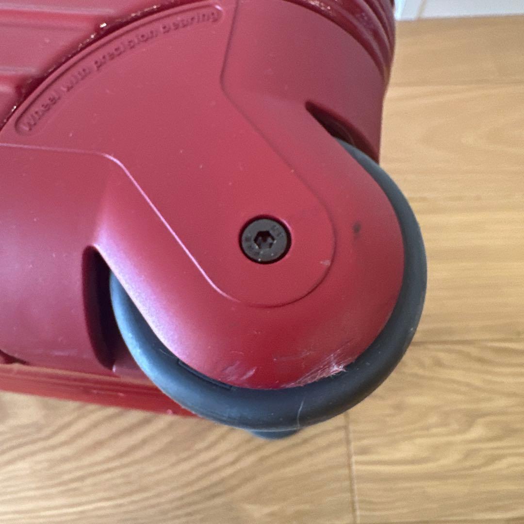 【美品】RIMOWA リモワ サルサ 35Lレッド キャリーケース