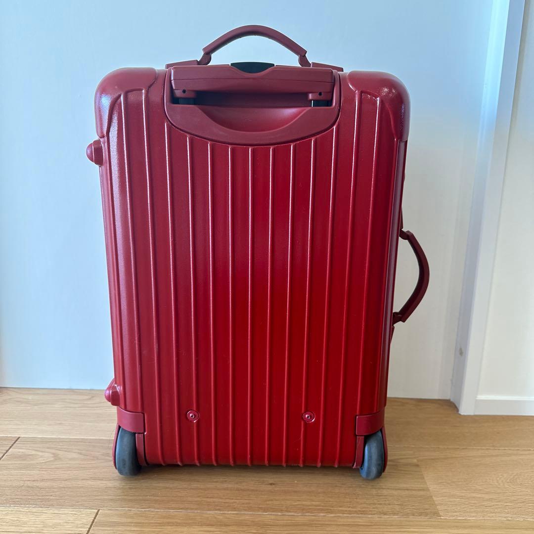 【美品】RIMOWA リモワ サルサ 35Lレッド キャリーケース