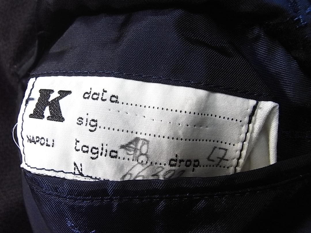 専用size48☆良品訳アリ☆キトン カシミア製ロングジャケット ブラック