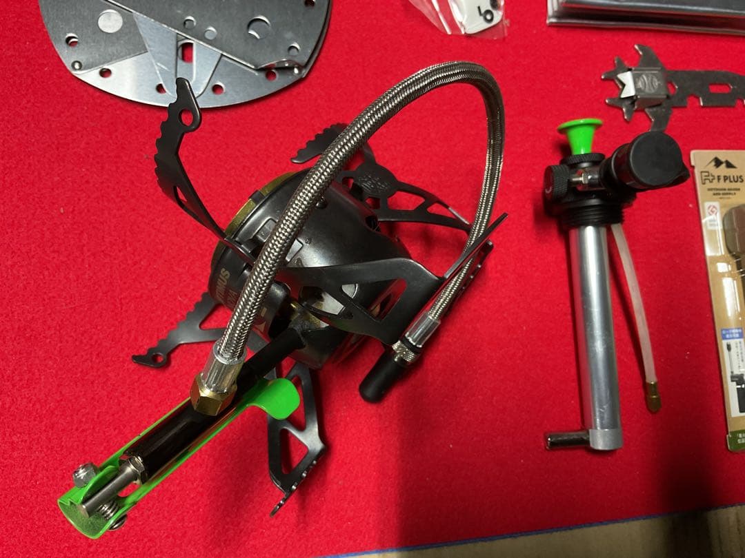 OPTIMUS NOVA ガソリン・灯油ストーブ新品未使用未点付属品多数付セット