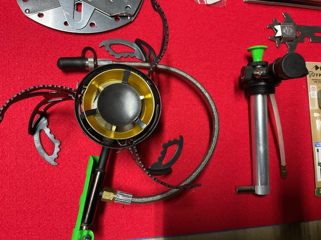 OPTIMUS NOVA ガソリン・灯油ストーブ新品未使用未点付属品多数付セット