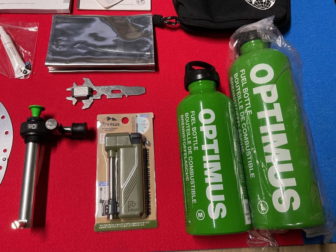 OPTIMUS NOVA ガソリン・灯油ストーブ新品未使用未点付属品多数付セット