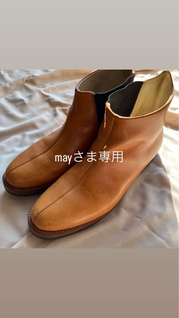 SUNSEA サンシー ONE SIDE GORE BOOTS サイドゴアブーツ