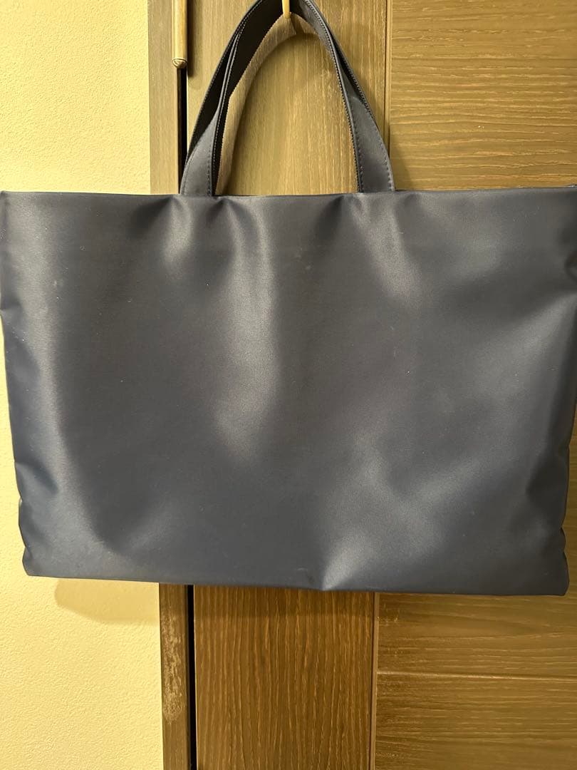 フェイラー　ハイジ　お受験他ネイビー トートバッグ