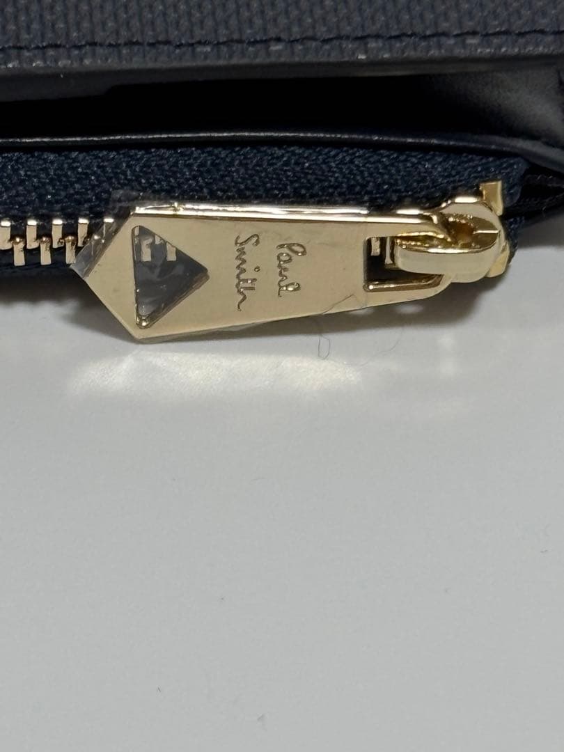 【未使用】ポールスミス ミックスドゥードゥル キーケース　ケース ネイビー