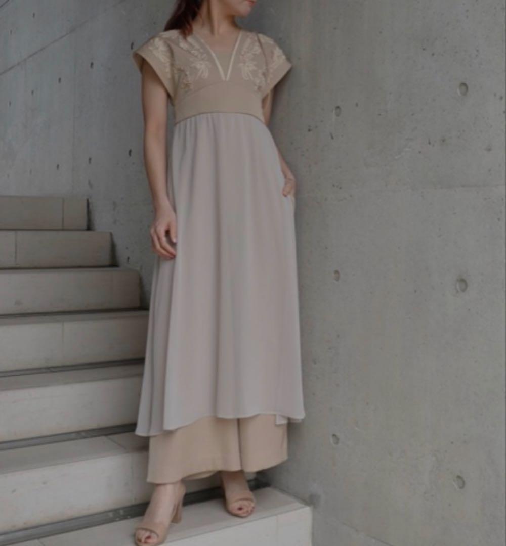 LOKITHOロキトロングオールインワンドレス(ネイビー)mamemurral