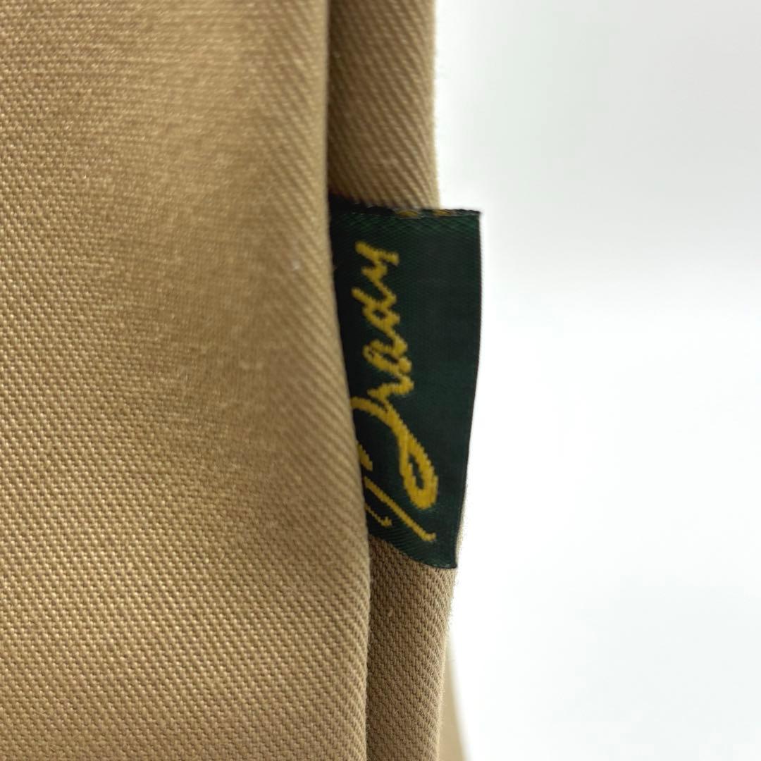希少 BRADY デカ ロゴ トートバッグ　チャーム　キャンパス 極美品 A4可