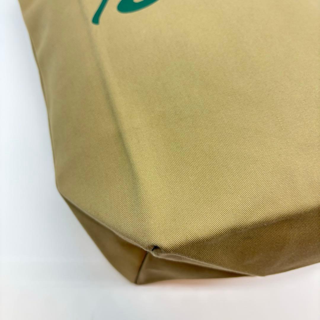 希少 BRADY デカ ロゴ トートバッグ　チャーム　キャンパス 極美品 A4可