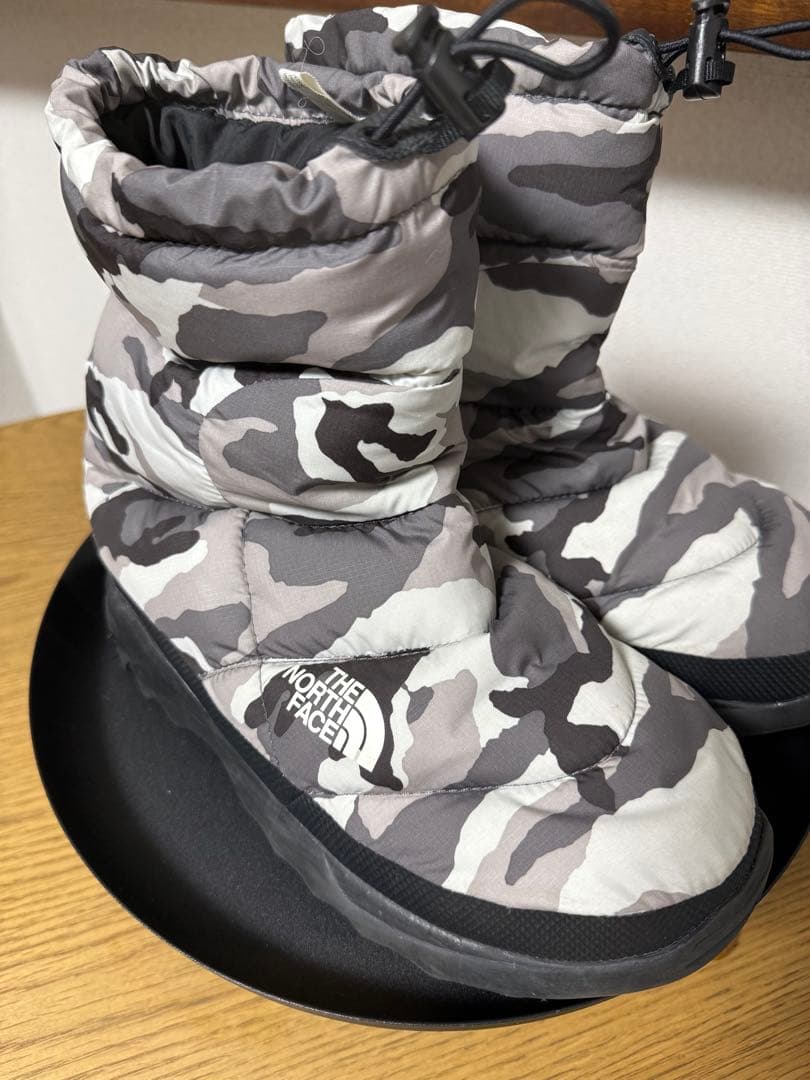 【極美品】THE NORTH FACE ヌプシブーティー 迷彩カモ柄 26cm