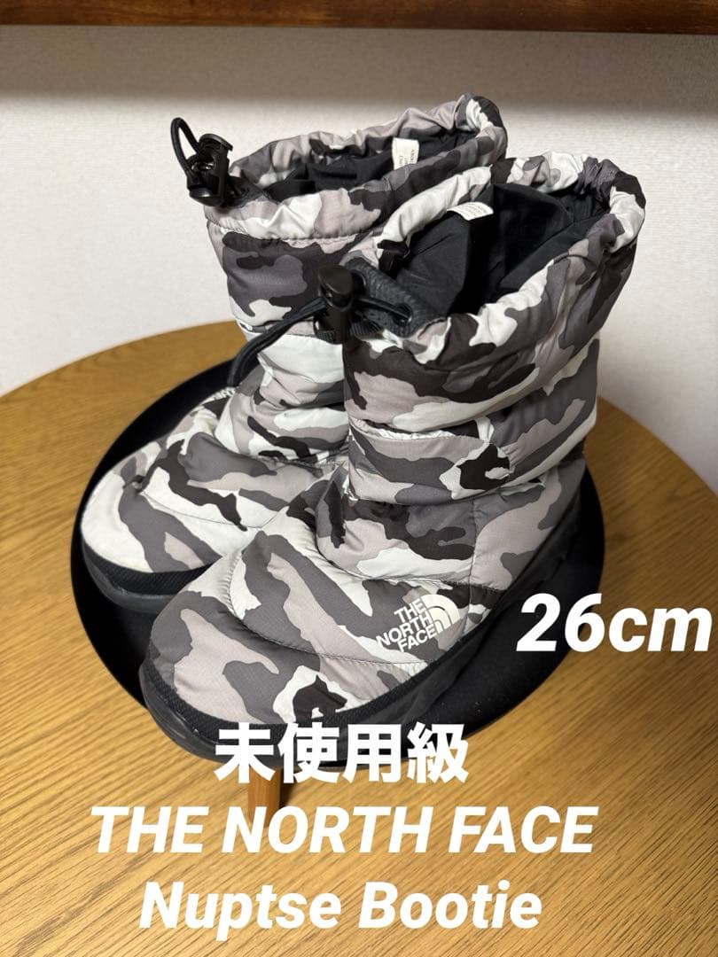 【極美品】THE NORTH FACE ヌプシブーティー 迷彩カモ柄 26cm
