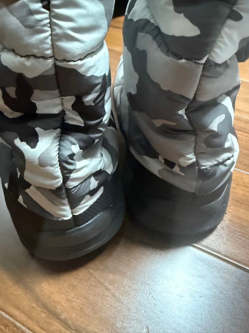 【極美品】THE NORTH FACE ヌプシブーティー 迷彩カモ柄 26cm