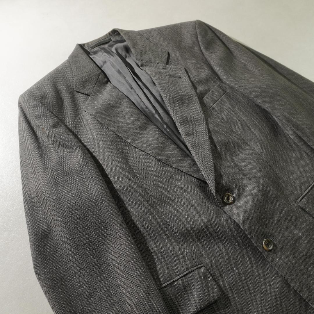 HUGO BOSS シングルセットアップスーツ フォーマル グレー/TW29