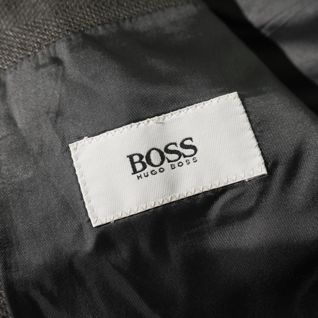 HUGO BOSS シングルセットアップスーツ フォーマル グレー/TW29