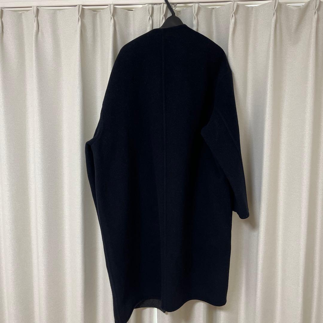 le Glazik ダークネイビー チェスターコート 36