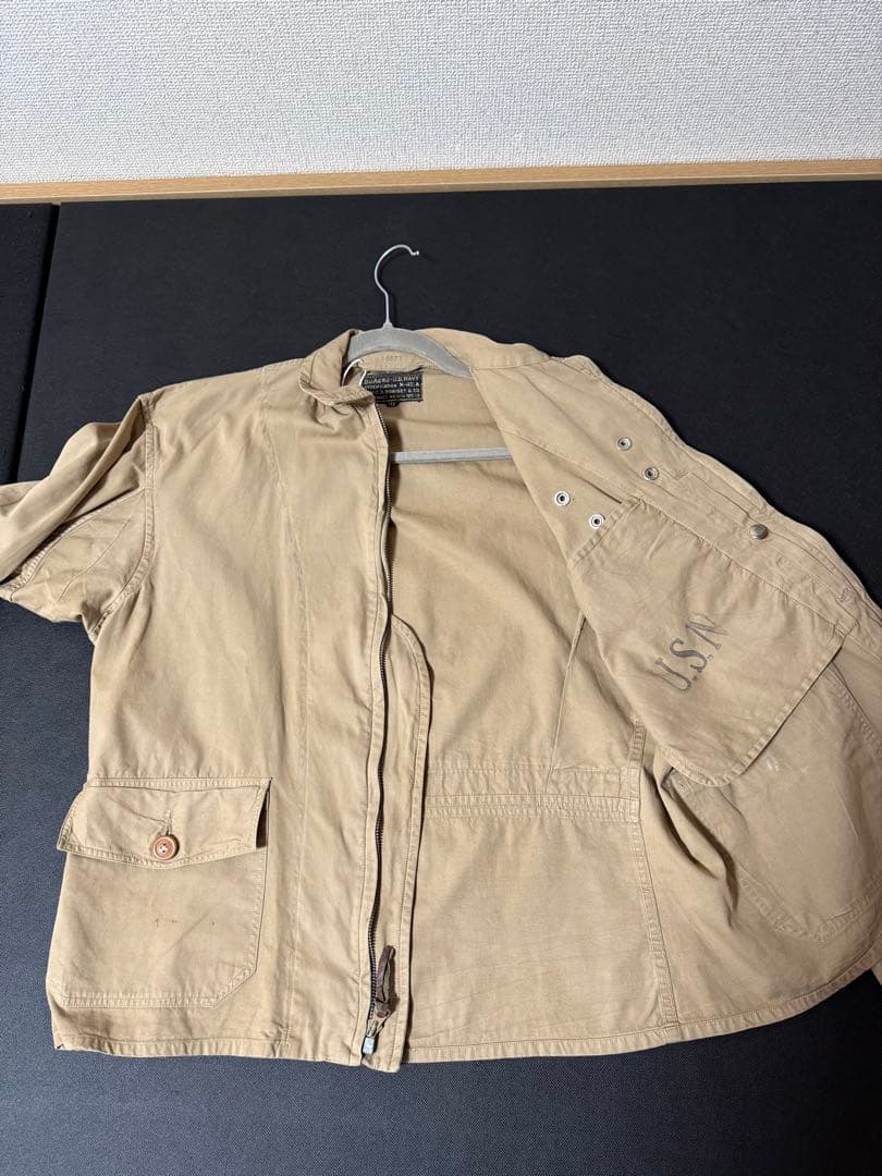 専用！USNAVY サマーフライトジャケット M-421A