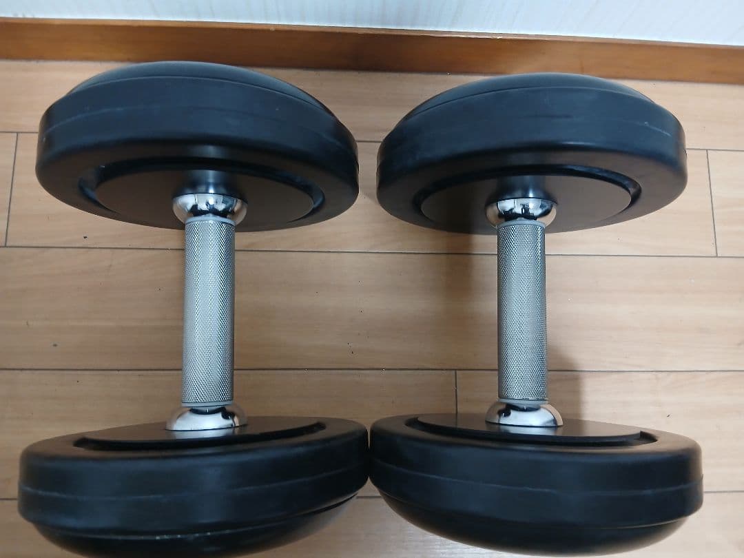 ②IVANKO(イヴァンコ) SDKR ダンベル(ラバー) 14kg x 1個