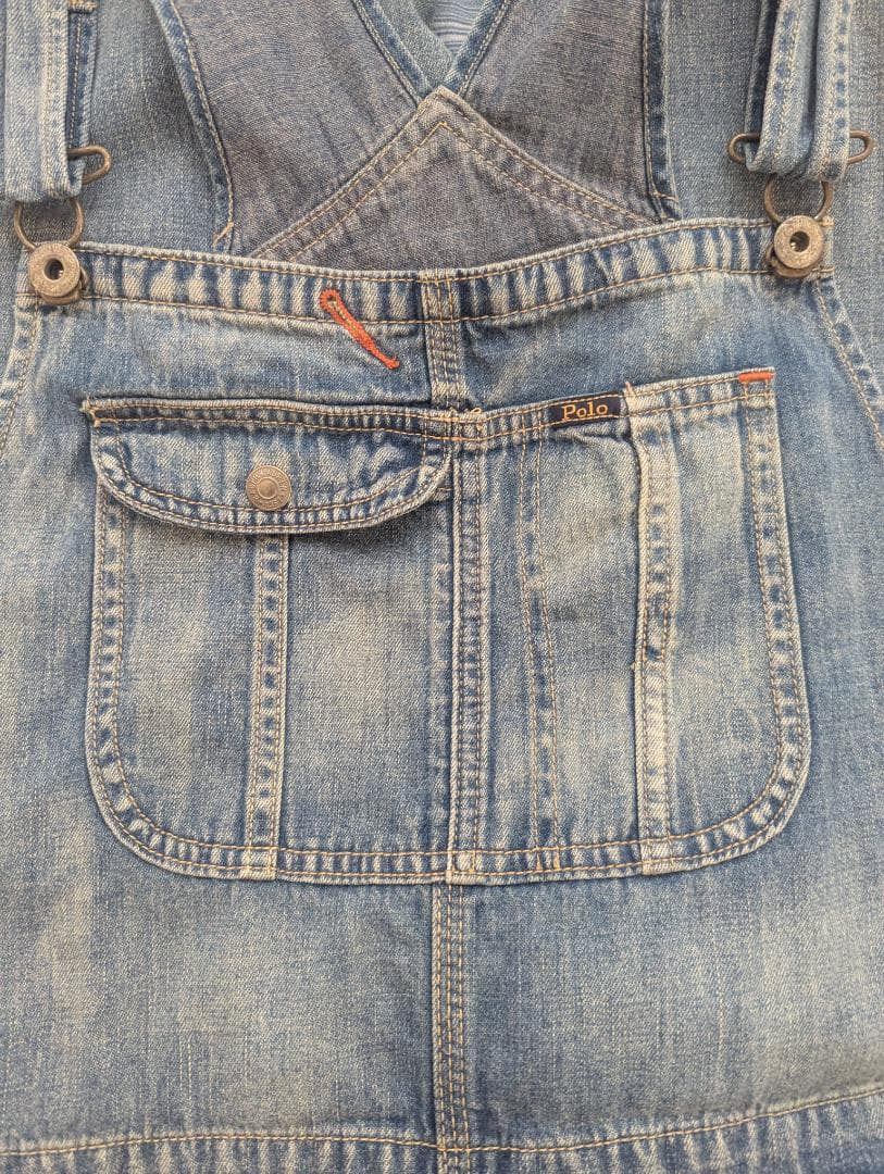 ラルフローレン デニムオーバーオール M