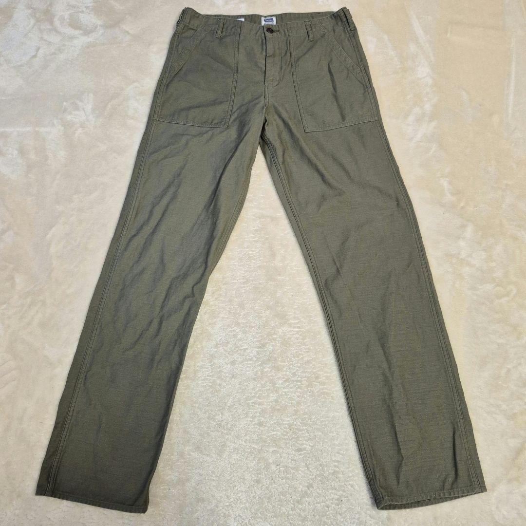 フェローズベイカーパンツ　オリーブ　PHERROWS アメカジ　軍物　レプリカ