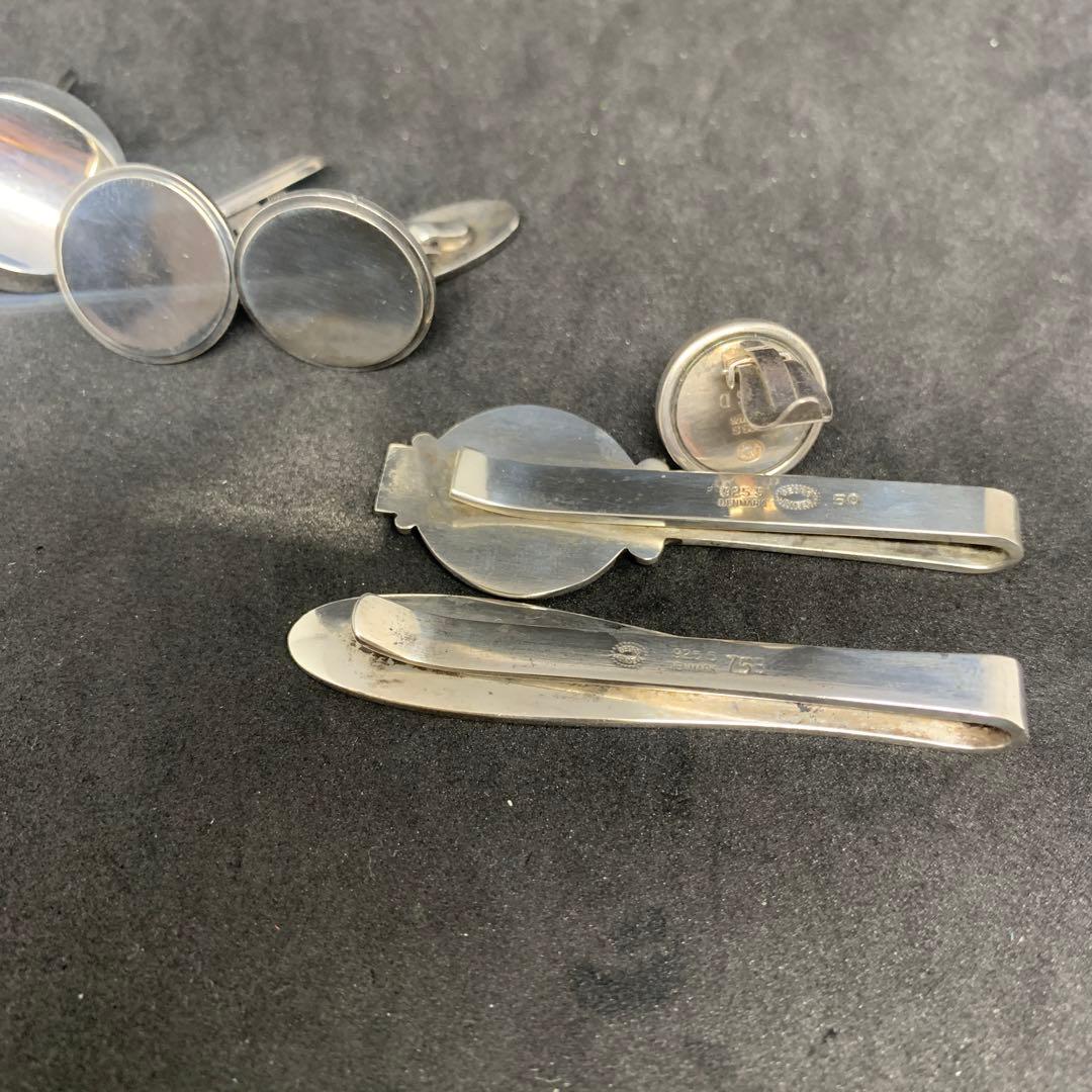 ジョージジェンセン　まとめて　カフス　ピアス　ヘマタイト　最終値下げ