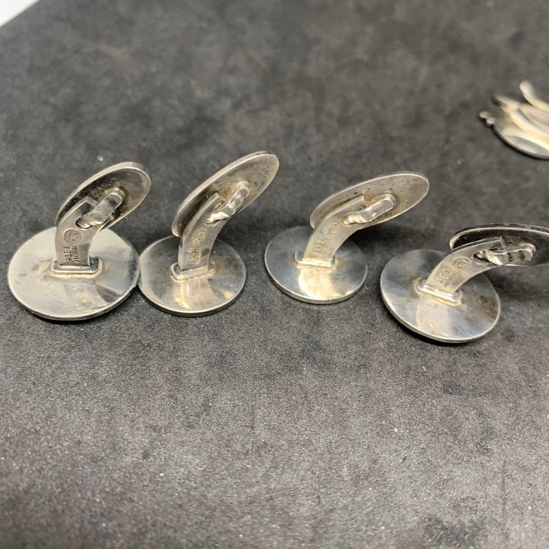 ジョージジェンセン　まとめて　カフス　ピアス　ヘマタイト　最終値下げ