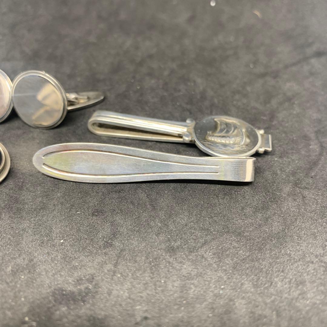 ジョージジェンセン　まとめて　カフス　ピアス　ヘマタイト　最終値下げ