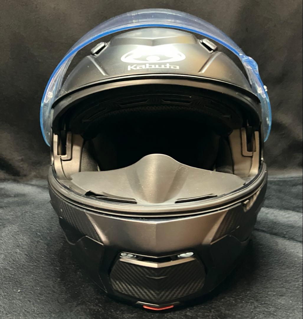 KABUTO RYUKI ヘルメット　マットブラック　Mサイズ　B2204