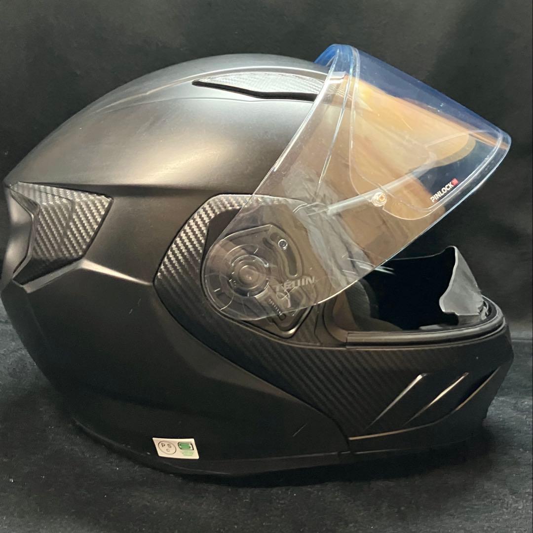 KABUTO RYUKI ヘルメット　マットブラック　Mサイズ　B2204