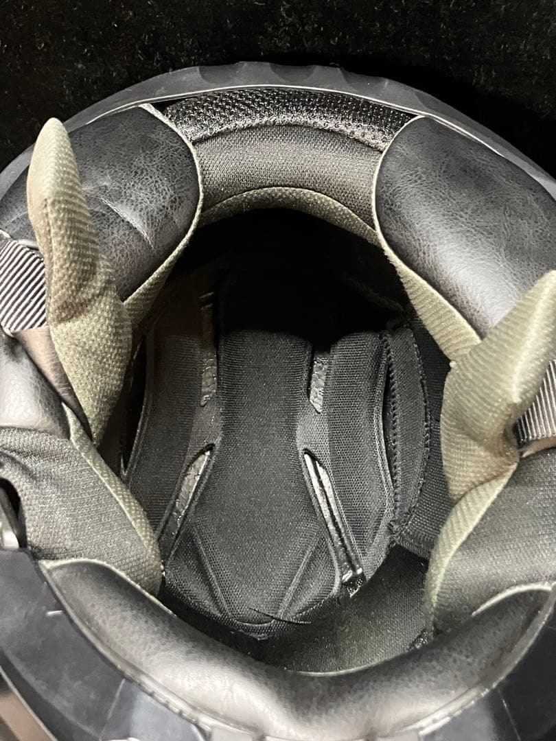 KABUTO RYUKI ヘルメット　マットブラック　Mサイズ　B2204