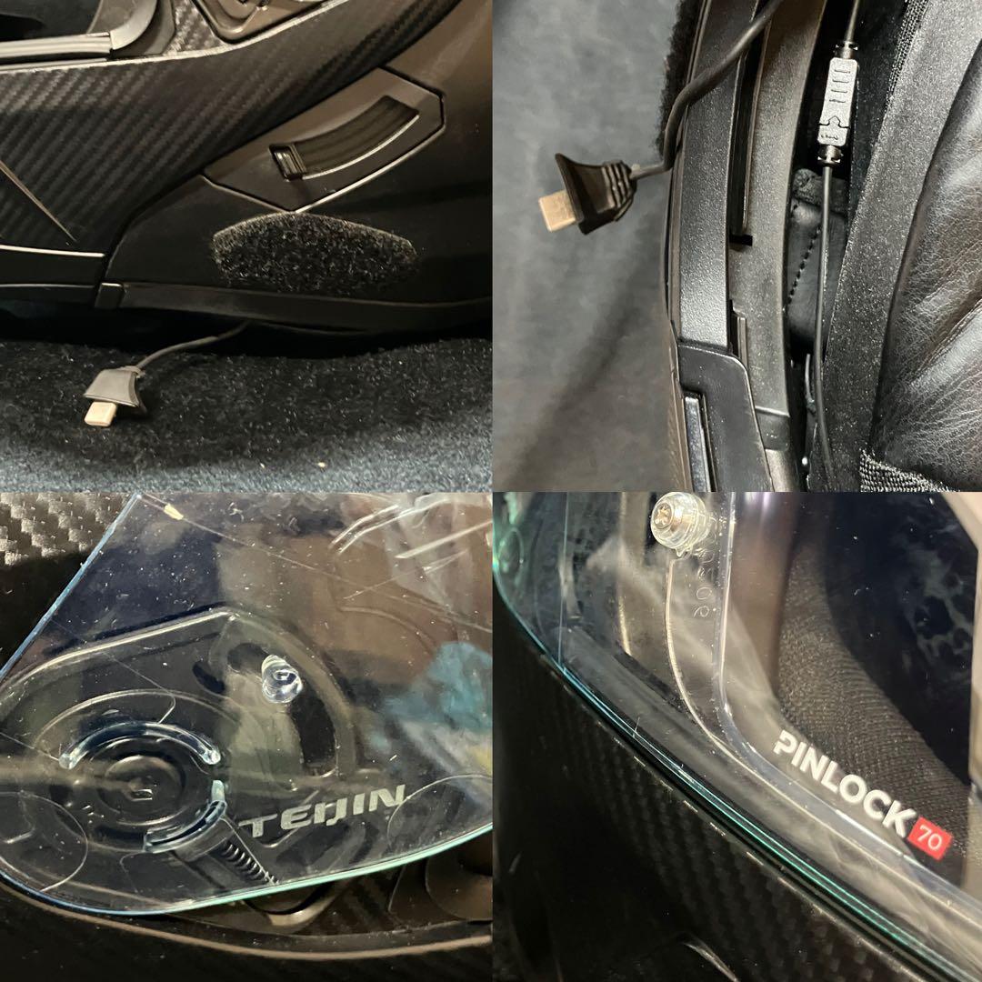 KABUTO RYUKI ヘルメット　マットブラック　Mサイズ　B2204