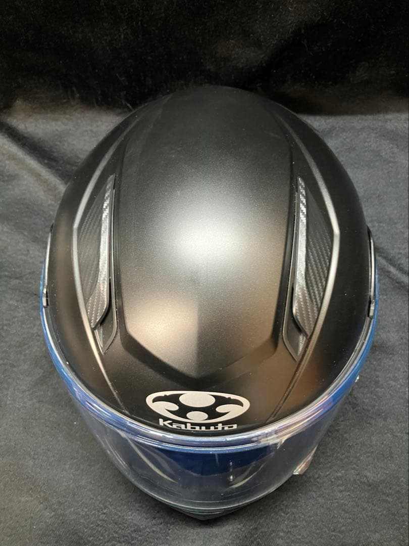 KABUTO RYUKI ヘルメット　マットブラック　Mサイズ　B2204
