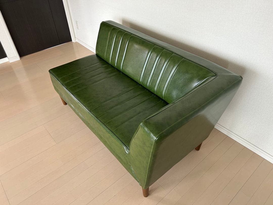 ニコアンド　クラシックダイナー　カウチソファーL 左肘【幅140cm】