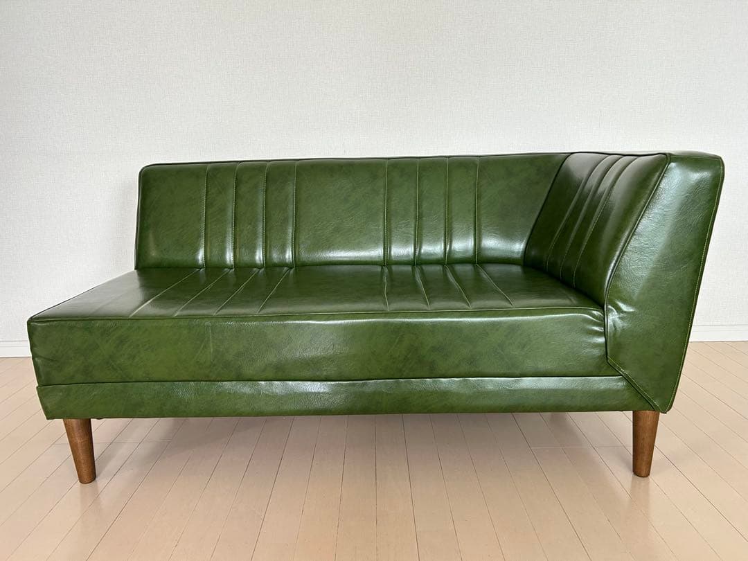 ニコアンド　クラシックダイナー　カウチソファーL 左肘【幅140cm】