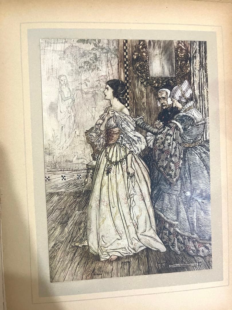 No.328 希少 アンティーク 洋書 古書　アーサー·ラッカム　ウンディーネ