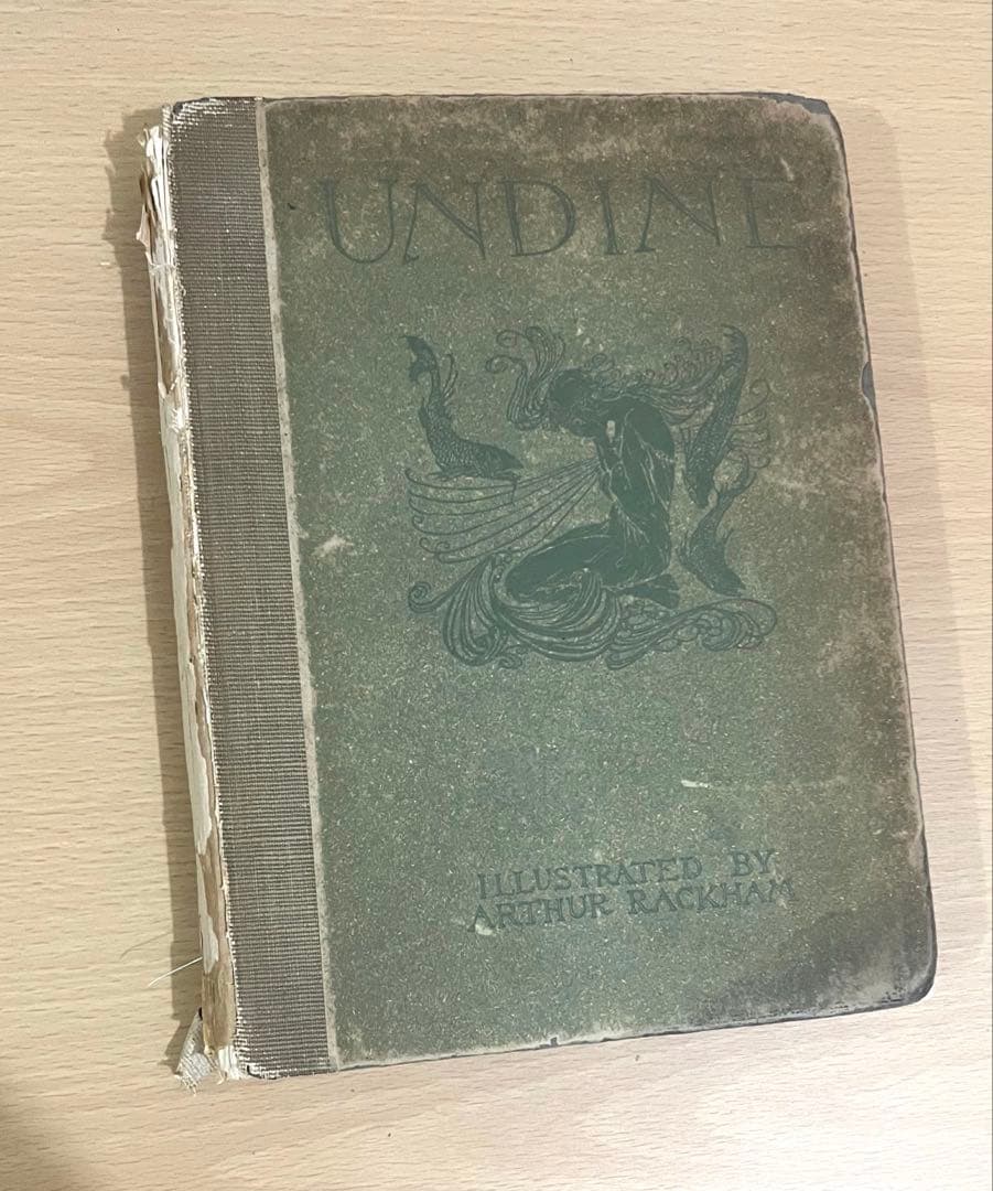 No.328 希少 アンティーク 洋書 古書　アーサー·ラッカム　ウンディーネ
