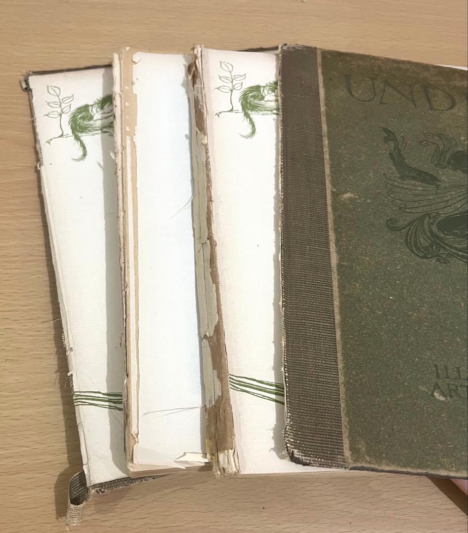 No.328 希少 アンティーク 洋書 古書　アーサー·ラッカム　ウンディーネ