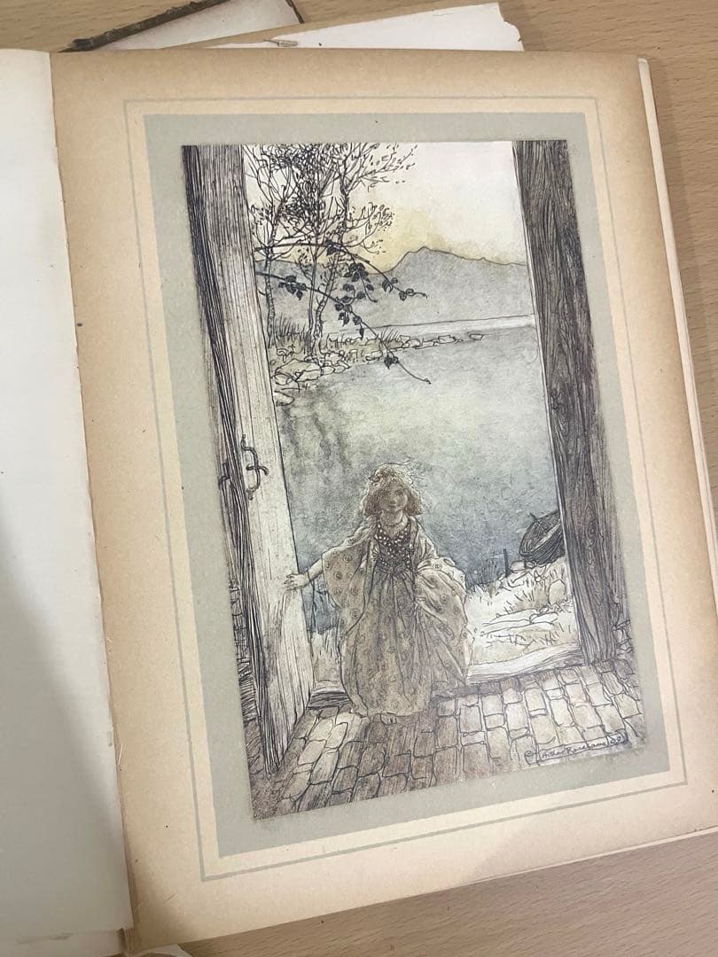 No.328 希少 アンティーク 洋書 古書　アーサー·ラッカム　ウンディーネ