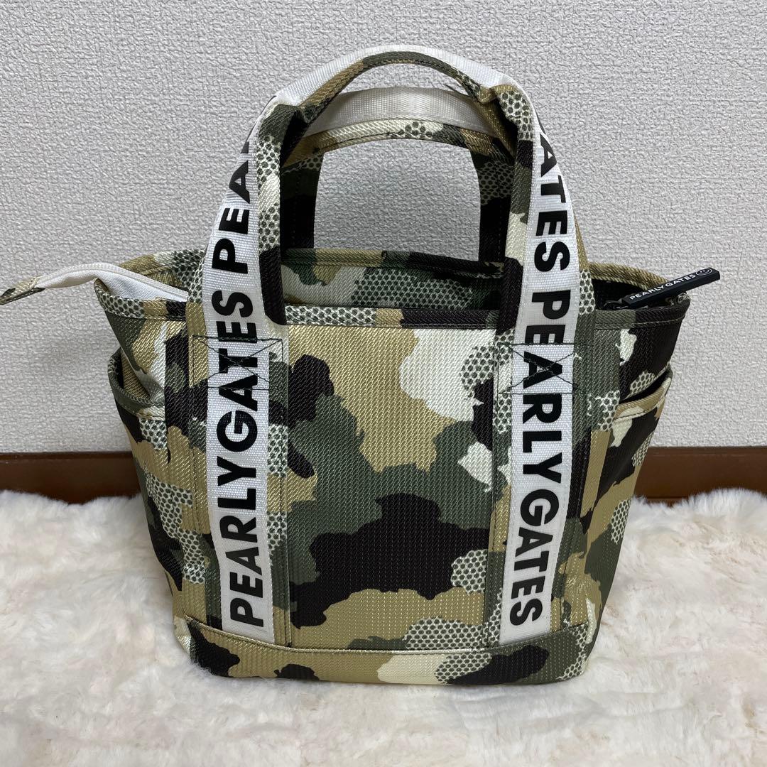 パーリーゲイツ PEARLY GATES カートバッグ迷彩　カモフラ