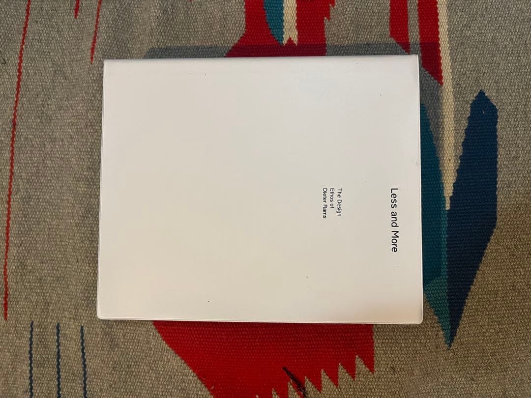 アート・デザイン・音楽 Less and More: Dieter Rams