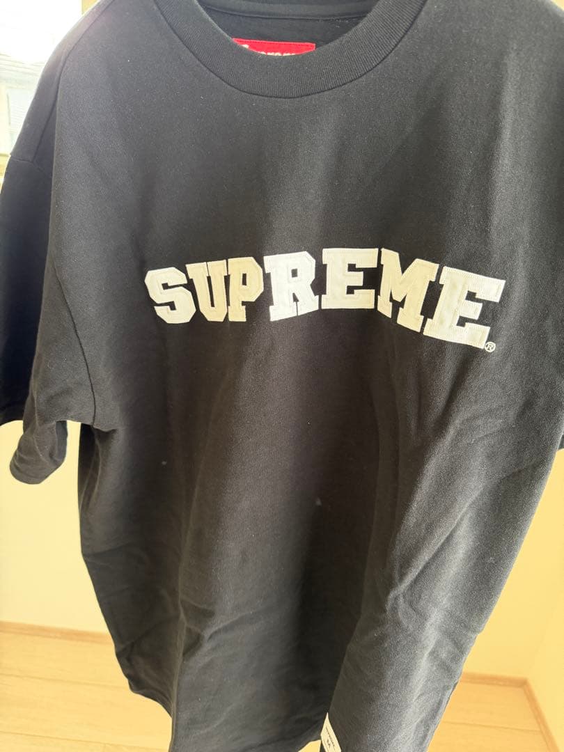 Supreme College Logo Tee ブラック M カレッジロゴ