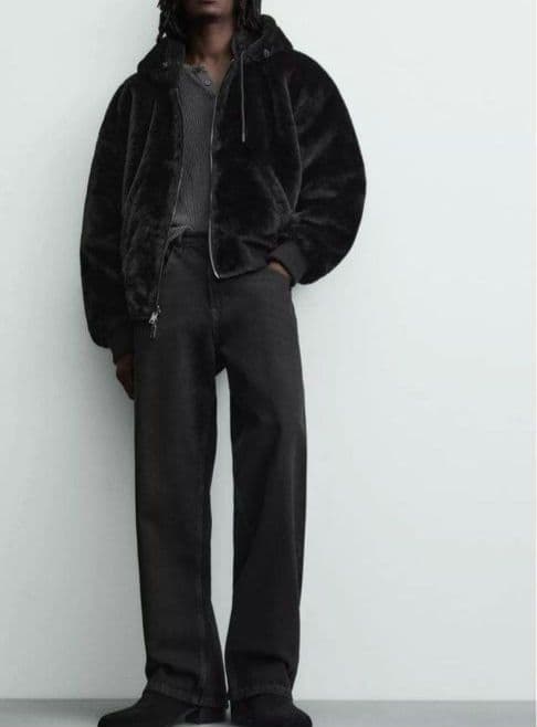 亀吉様【極美品】ZARA ザラ◎リバーシブル ボアジャケット ボンバージャケット