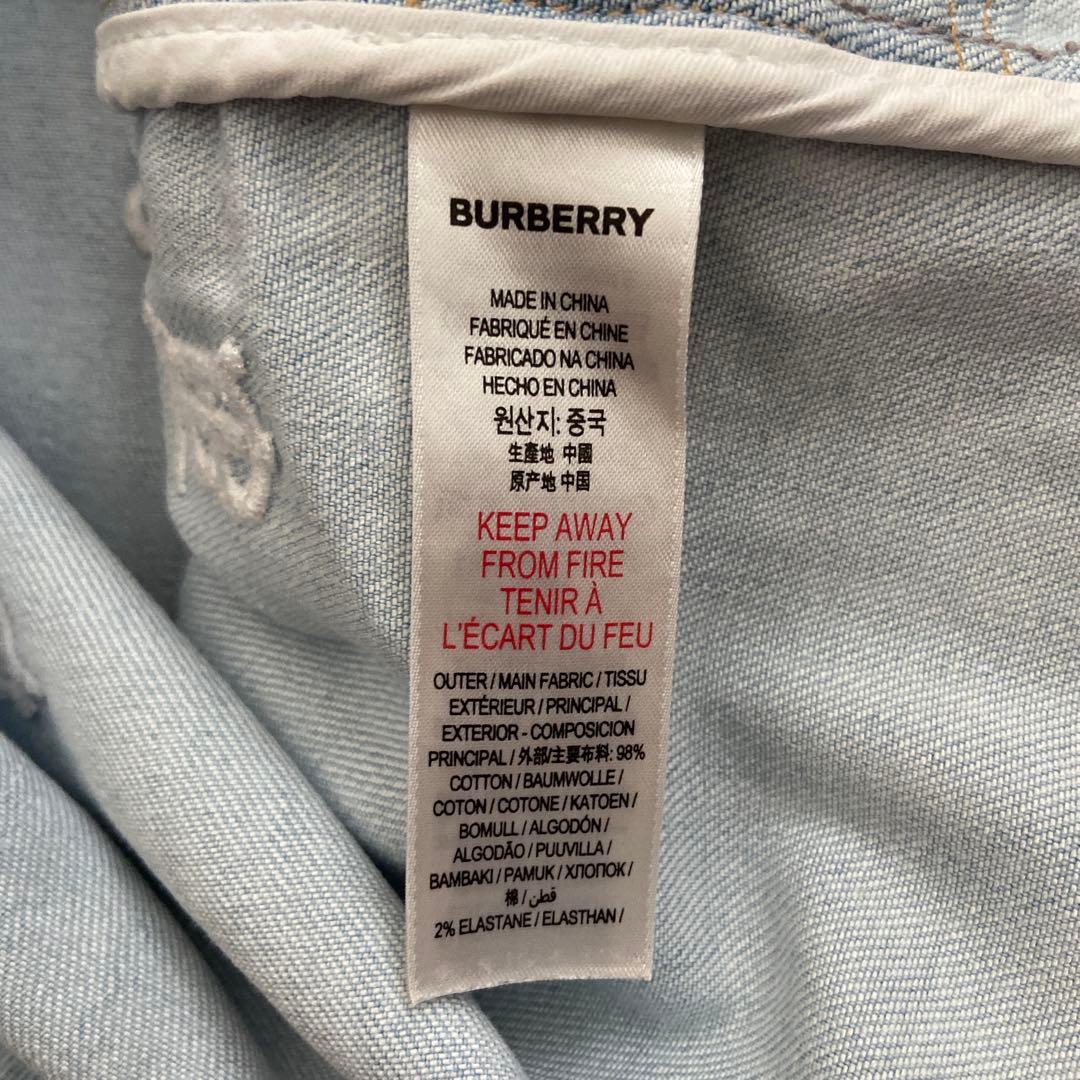 BURBERRY ライトブルー ワンピース 130cm