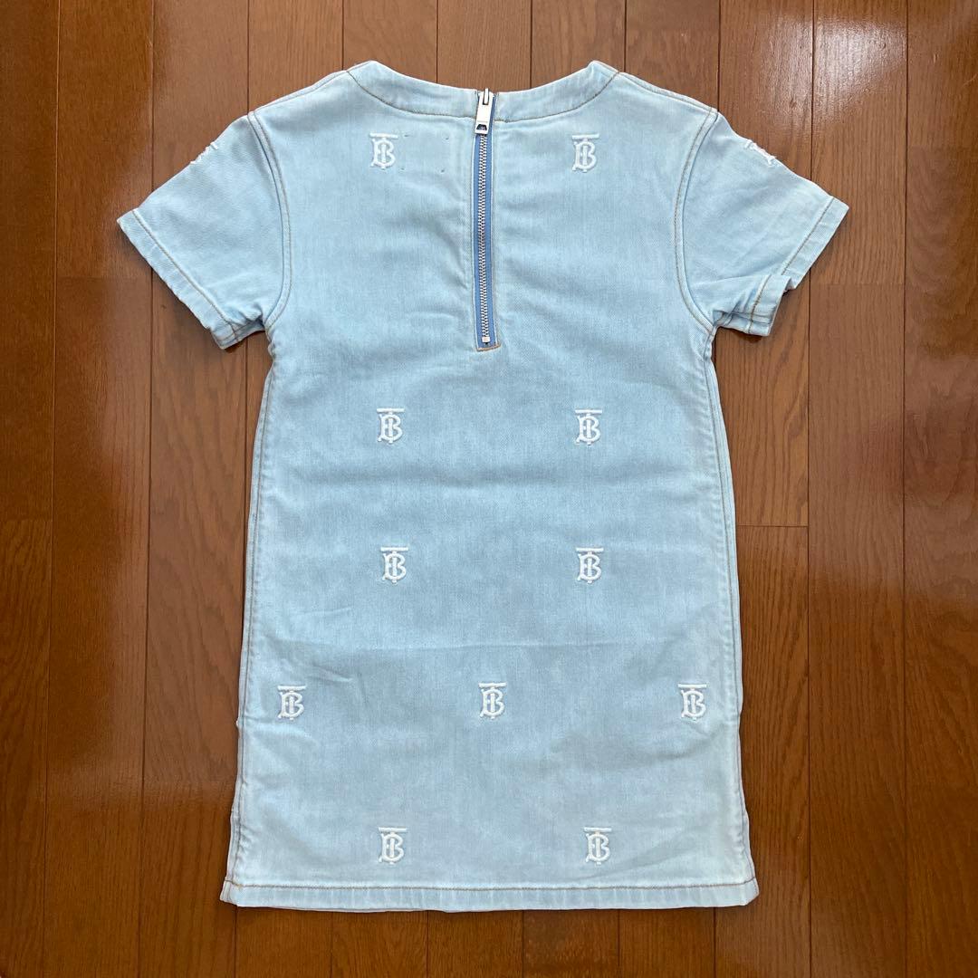 BURBERRY ライトブルー ワンピース 130cm