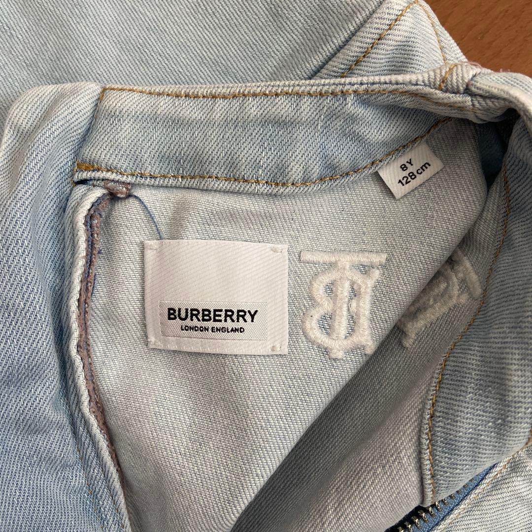 BURBERRY ライトブルー ワンピース 130cm